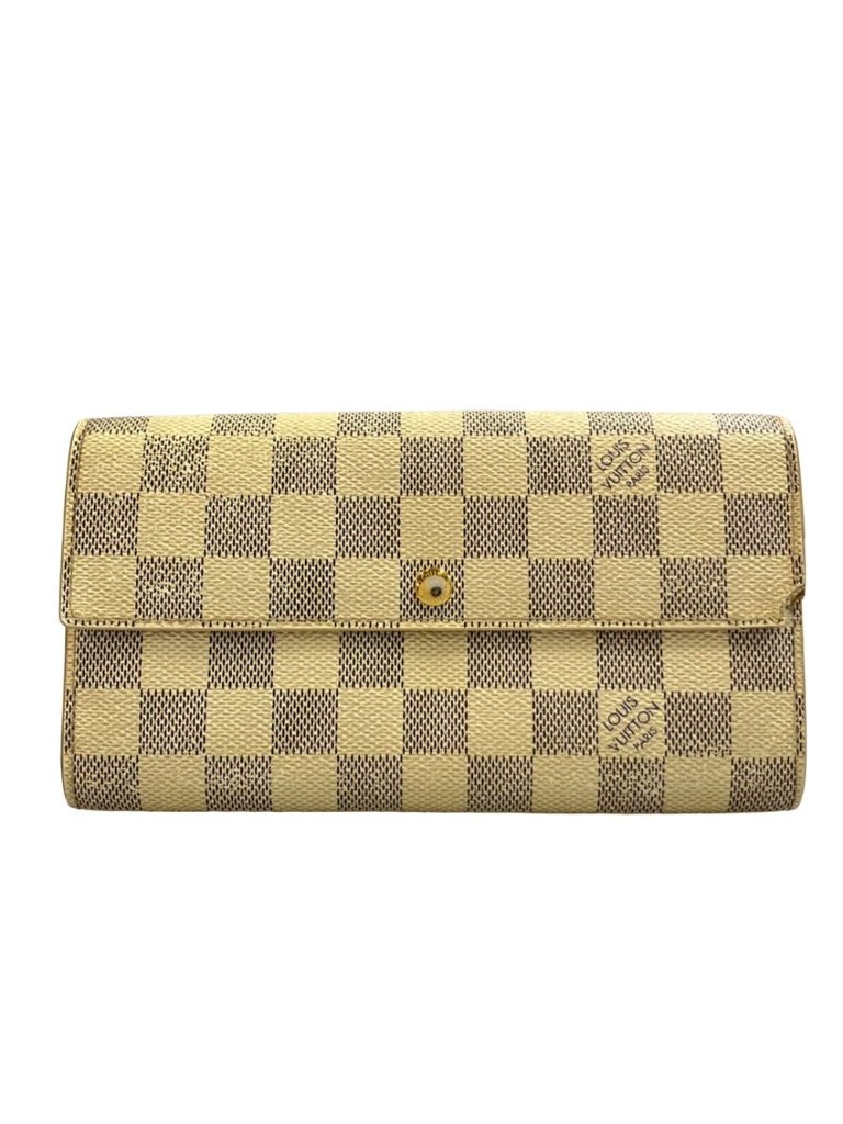 Louis Vuitton Wallet Portefeuille Sarah Damier Azur